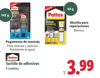 Lidl Surtido de adhesivos oferta