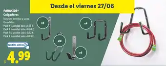 Lidl PARKSIDE Colgadores oferta