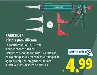 Lidl PARKSIDE Pistola para silicona oferta