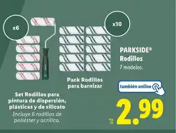 Lidl PARKSIDE Rodillos oferta