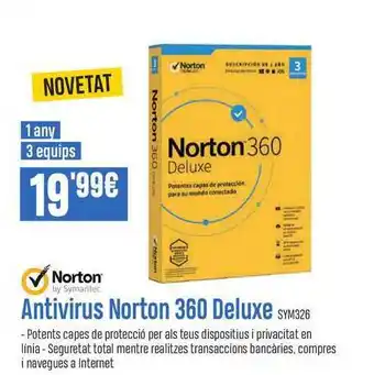 Beep Norton By Symantec Antivirus Norton 360 Deluxe oferta