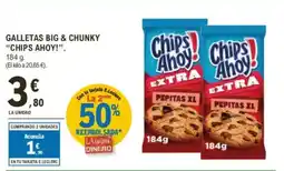 E.Leclerc "CHIPS AHOY!" Galletas big & chunky oferta