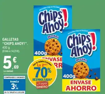E.Leclerc "CHIPS AHOY!" Galletas oferta