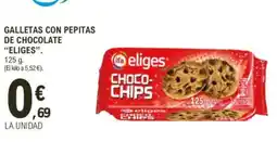 E.Leclerc IFA ELIGES Galletas con pepitas de chocolate oferta