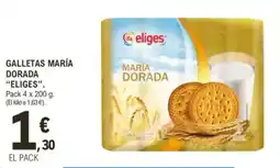 E.Leclerc IFA ELIGESS Galletas maría dorada oferta