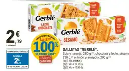 E.Leclerc "GERBLE" Galletas oferta