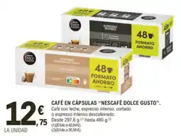 E.Leclerc "NESCAFÉ DOLCE GUSTO" Café en cápsulas oferta