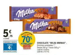 E.Leclerc Chocolate “milka mmmax” oferta