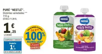 E.Leclerc "NESTLÉ" Puré oferta