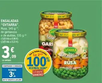 E.Leclerc GVTARRA Ensaladas oferta