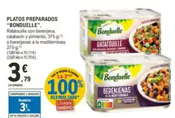 E.Leclerc "BONDUELLE" Platos preparados oferta