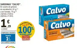 E.Leclerc CALVO Sardinas oferta