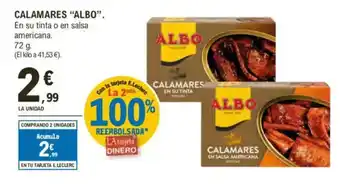 E.Leclerc ALBO Calamares oferta