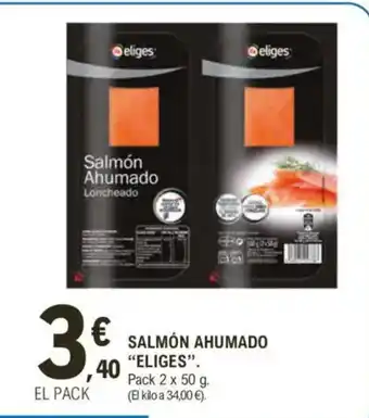 E.Leclerc IFA ELIGES Salmón ahumado oferta