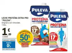 E.Leclerc "PULEVA" Leche proteína extra pro oferta