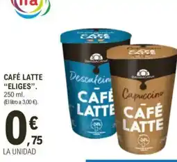 E.Leclerc IFA ELIGES Café latte oferta