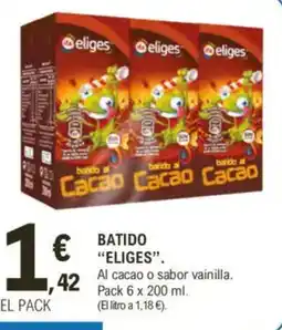E.Leclerc IFA ELIGES Batido oferta