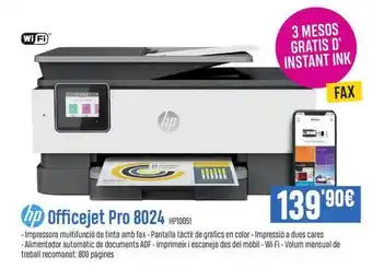 Beep Officejet Pro 8024 oferta