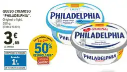 E.Leclerc PHILADELPHIA Queso cremoso oferta
