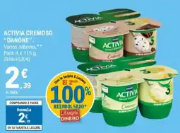 E.Leclerc DANONEActivia cremoso oferta