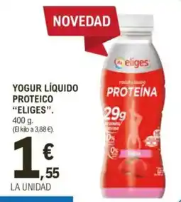 E.Leclerc IFA ELIGES Yogur líquido proteico oferta