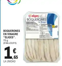 E.Leclerc IFA ELIGES Boquerones en vinagre oferta