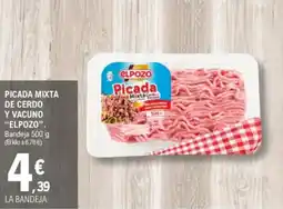 E.Leclerc ELPOZO Picada mixta de cerdo y vacuno oferta