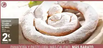 E.Leclerc Ensaimada rellena de cabello de ángel oferta