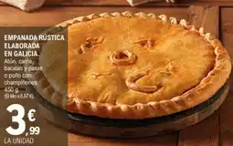E.Leclerc Empanada rústica elaborada en galicia oferta