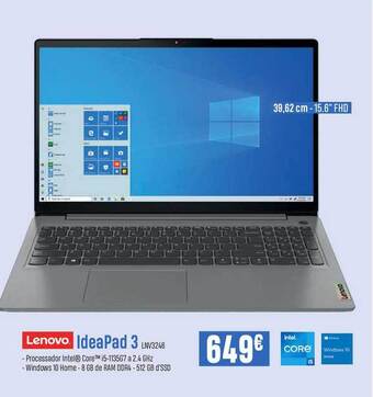 Beep Lenovo Ideapad 3 oferta