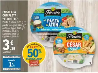 E.Leclerc "FLORETTE" Ensalada completa oferta