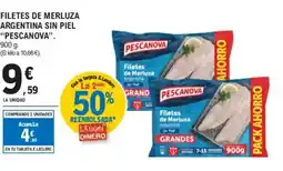 E.Leclerc PESCANOVA Filetes de merluza argentina sin piel oferta