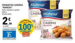 E.Leclerc "MAHESO" Croquetas caseras oferta