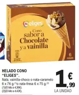 E.Leclerc IFA ELIGES Helado cono oferta
