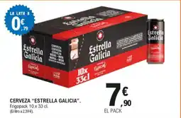 E.Leclerc "ESTRELLA GALICIA" Cerveza oferta