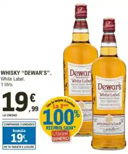 E.Leclerc DEWAR'S Whisky oferta