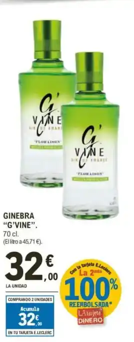 E.Leclerc "G'VINE" Ginebra oferta