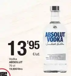 SPAR Fragadis Absolut - vodka oferta