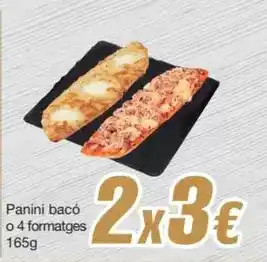 SPAR Fragadis Panini - baco o 4 formatges oferta