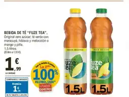 E.Leclerc FUZE TEA Bebida de té oferta