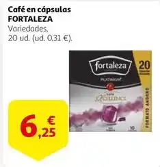 Alcampo Fortaleza - café en cápsulas oferta