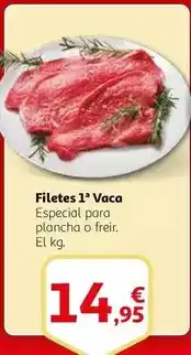 Alcampo Filetes 1a vaca oferta