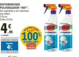 E.Leclerc KH7 Quitamanchas pulverizador oferta