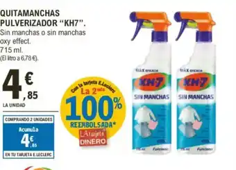 E.Leclerc KH7 Quitamanchas pulverizador oferta