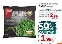 Condis Findus - mongetes extrafines oferta