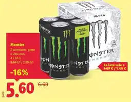 Lidl 2 variedades, green o litre zero oferta