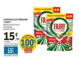 E.Leclerc FAIRY Lavavajillas máquina oferta