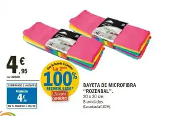 E.Leclerc ROZENBAL Bayeta de microfibra oferta