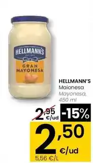 Eroski Hellmann's - mayonesa oferta