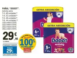 E.Leclerc DODOT Pañal oferta